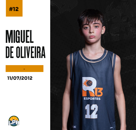 12 MIGUEL DE OLIVEIRA